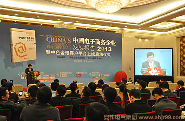 久爱成欢视频在线观看 安邦电气应邀参加我国首部电子商务企业发展报告出版发行会(图1)