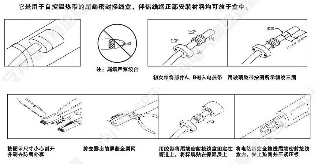 久久AⅤ天天射区二区 电伴热带防爆尾端接线盒应该如何正确安装(图1)