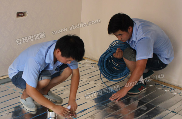久爱成欢视频在线观看 扬州万鸿城市花园电地暖案例（发热电缆）(图2)