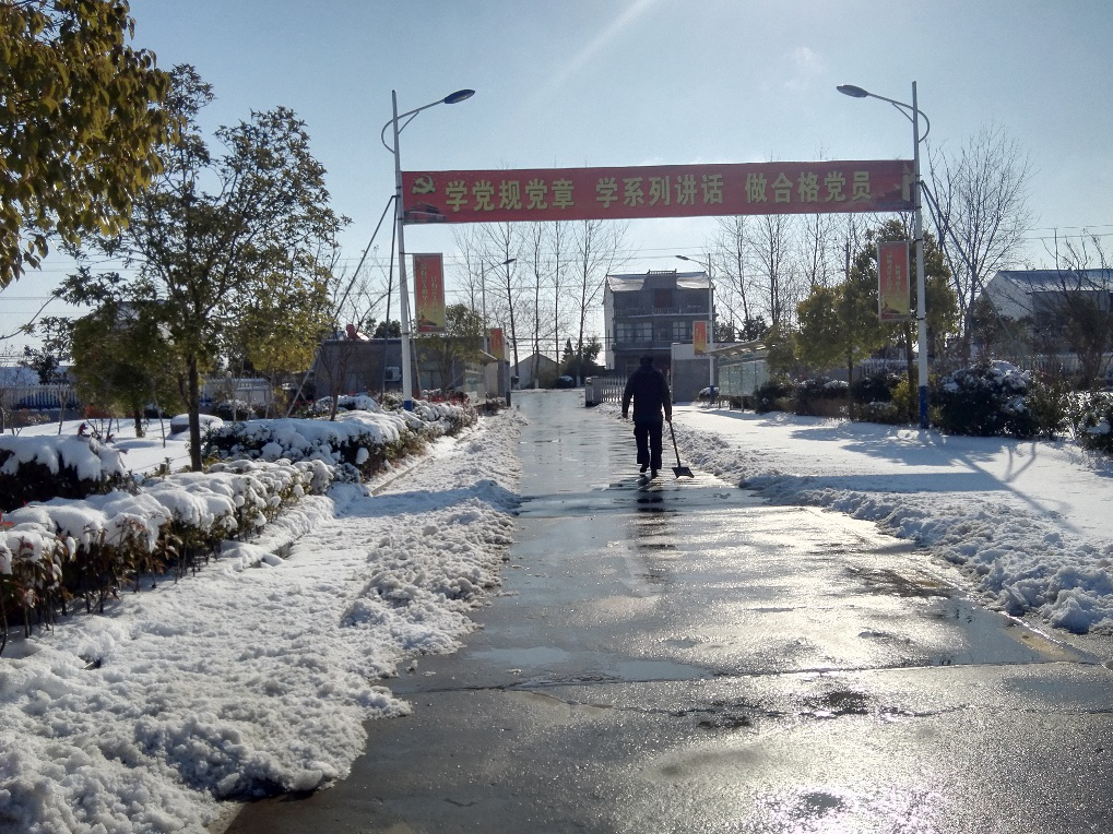 久爱成欢视频在线观看 安邦电气组织员工开展义务清雪活动(图3)